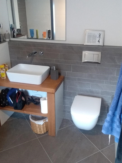Badezimmer der Villa Carina